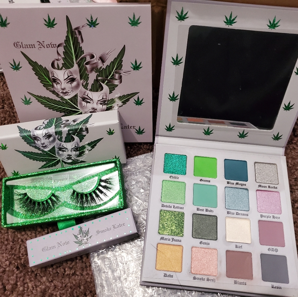 Lucky Lashes Co. makeup palette set